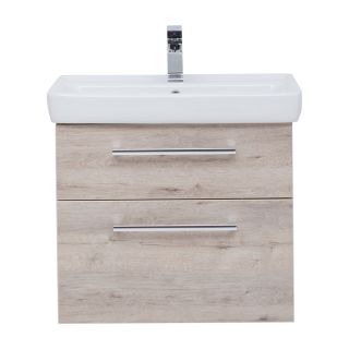 Тумба подвесная Dreja.Rus Q MAX 70 под умывальник Q-70, дуб кантри